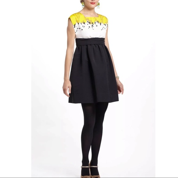 Anthropologie Sariah Birdsong Printed Sheath Dress - Picture 1 of 8